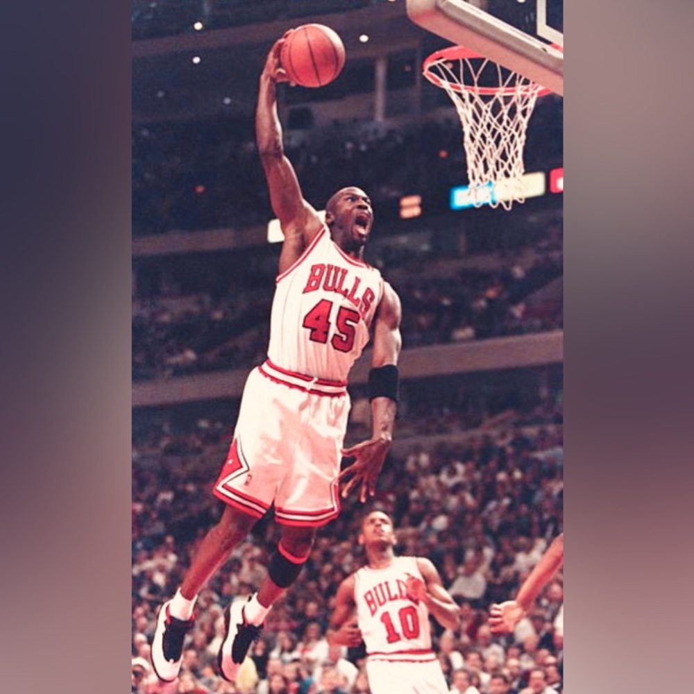 MICHAEL JORDAN CHICAGO BULLS VINTAGE ULTRA PREMIUM GLOSSY NBA 8.5x11 POSTER SET!